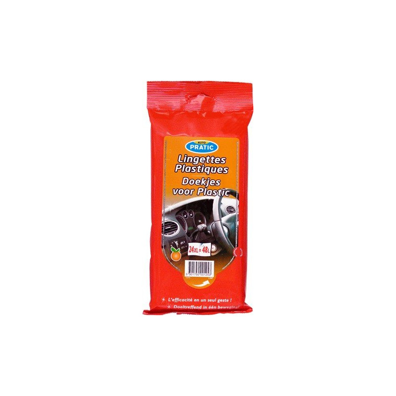 Lingettes plastiques