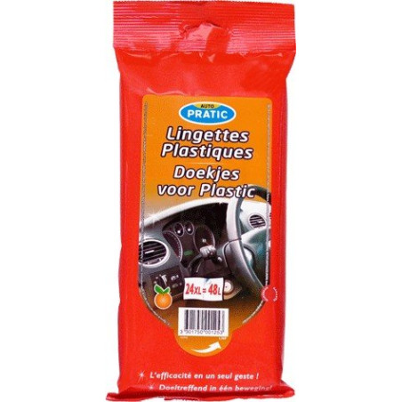 Lingettes plastiques