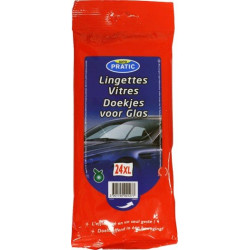 Lingettes nettoyant vitre