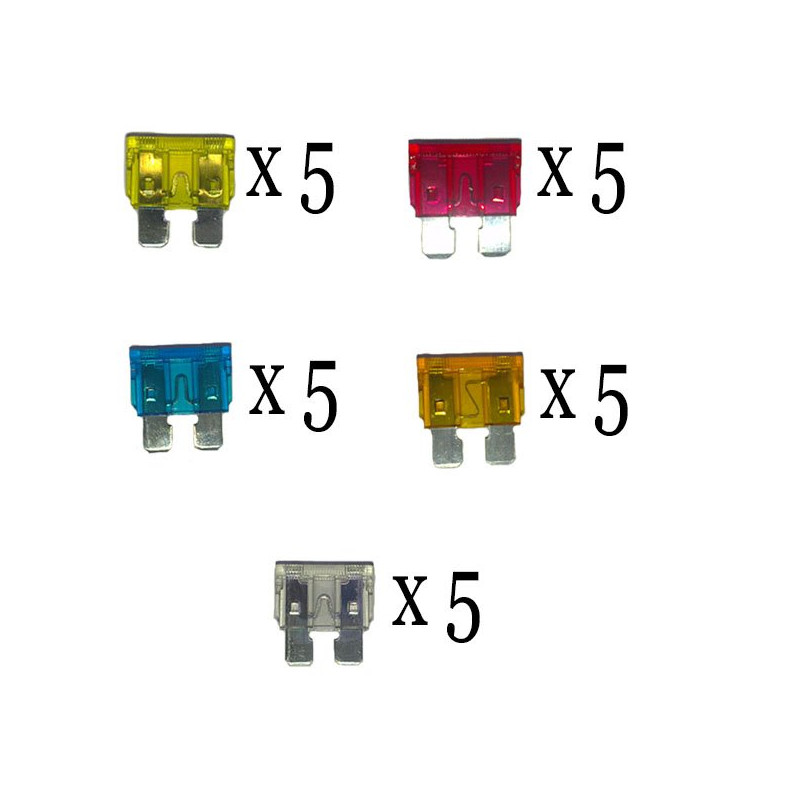 Lot de fusible standard voiture sans permis
