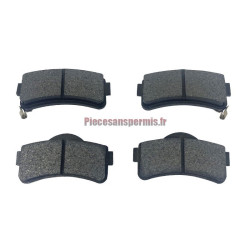 Plaquettes avant AIXAM , Minauto et Chatenet CH26 / CH28 / CH30 / CH32 / CH33 / CH40 / CH46