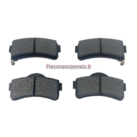 Plaquettes avant AIXAM , Minauto et Chatenet CH26 / CH28 / CH30 / CH32 / CH33 / CH40 / CH46