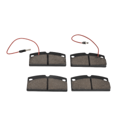 4 plaquettes de frein avant - (25mm)