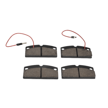 4 plaquettes de frein avant - (25mm)