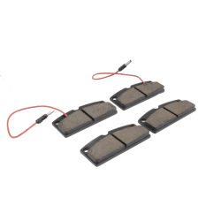 4 plaquettes de frein avant - (25mm)