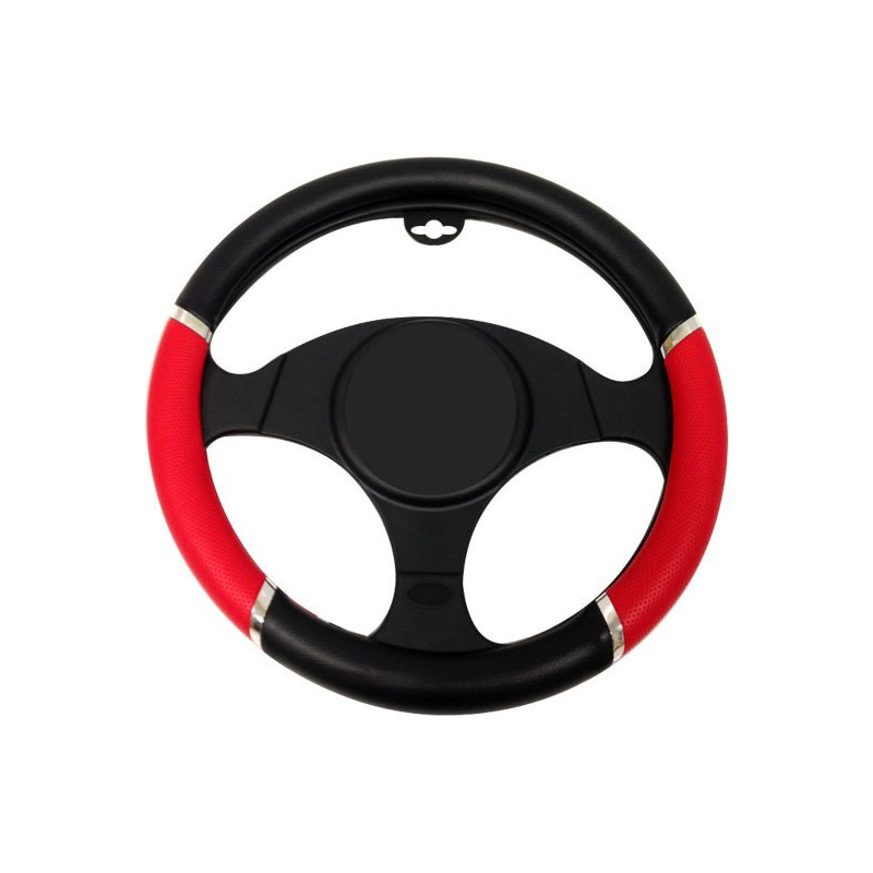 Couvre volant rouge