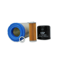 Kit 3 filtres moteur Yanmar