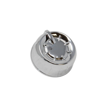 Bouton de ventilation latéral chromé Aixam