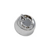 Bouton de ventilation latéral chromé Aixam