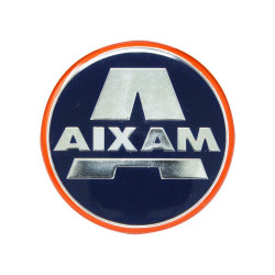 Logo Aixam (fond bleu)