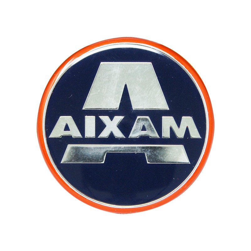 Logo Aixam (fond bleu)