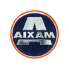 Logo Aixam (fond bleu)