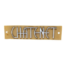 Logo de hayon chromé Chatenet
