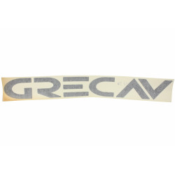 Logo pare-chocs GRECAV noir pour SONIQUE