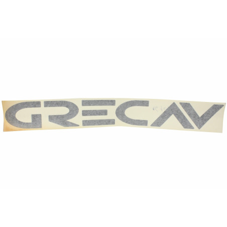 Logo pare-chocs GRECAV noir pour SONIQUE