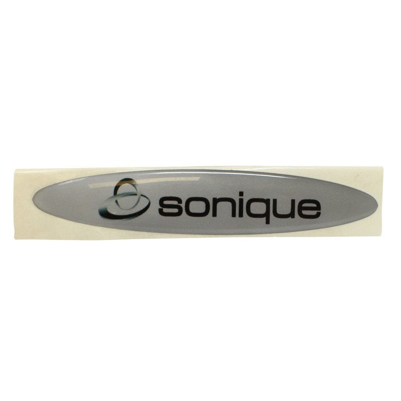 Logo autocollant Grecav Sonique pour volant