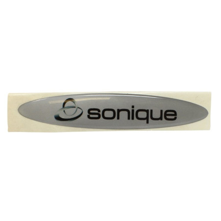 Logo autocollant Grecav Sonique pour volant