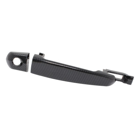 Poignée de porte extérieure gauche carbone Aixam Impulsion, Vision et  Sensation et Minauto