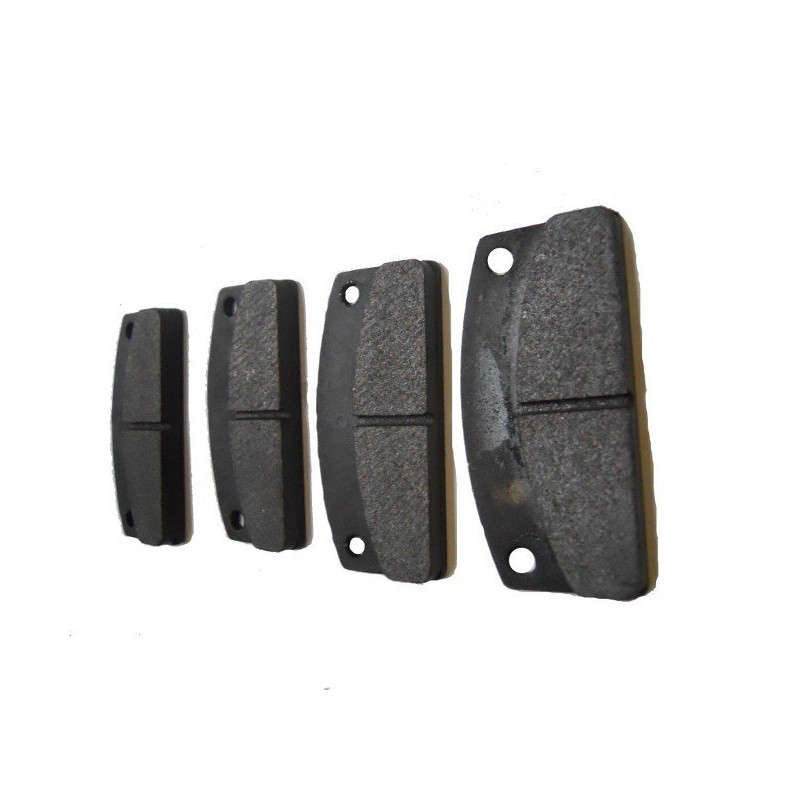 4 plaquettes de frein arrière MICROCAR avant 2006 et JDM Titane 3