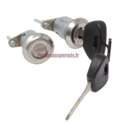 Kit barillet de porte Aixam, Chatenet, Ligier, Microcar, Minauto