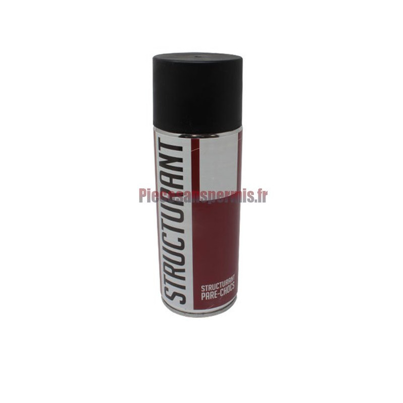 Aérosol structurant plastique noir 400ml