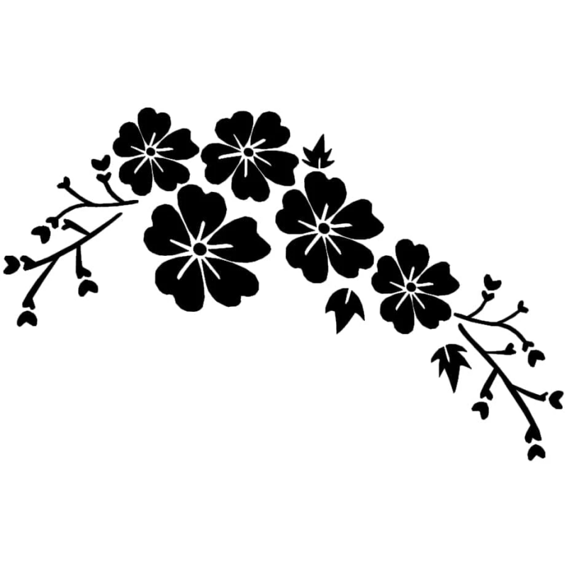 Sticker fleurs