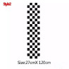 Sticker bande damier noir & blanc