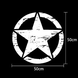 Sticker étoile militaire