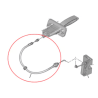 Cable de commande d'ouverture de porte adaptable Citröen Ami / Opel Rocks-E / Fiat Topolino