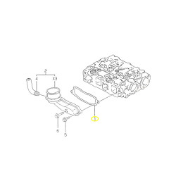 Joint d'admission moteur Yanmar