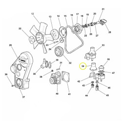 Couvercle de thermostat