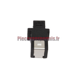 Push clip noir de boîte à gant Ligier, Microcar
