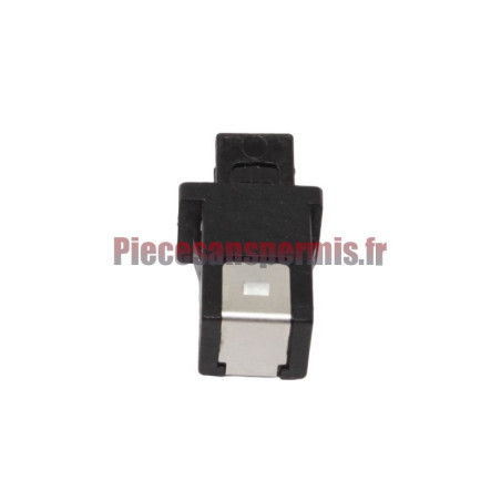 Push clip noir de boîte à gant Ligier, Microcar