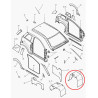 Pare boue avant gauche origine Microcar