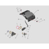 Filtre de reniflard moteur Lombardini 442DCi, 492DCi, 480 HDi