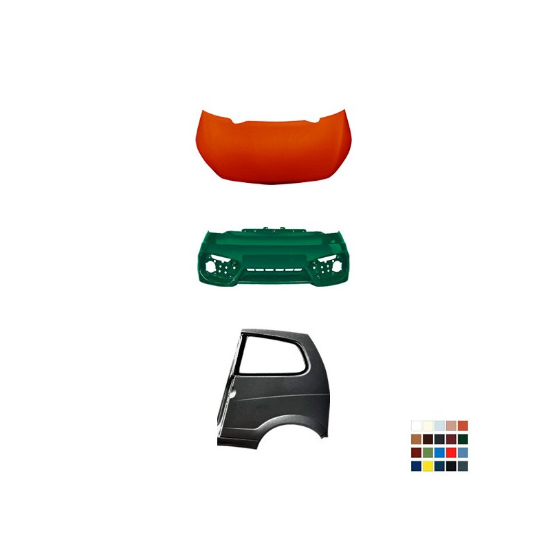 Personnalisation couleur pièce d'origine Aixam, Ligier,Dué et Microcar