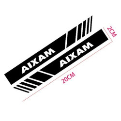 Stickers bande rétroviseur Aixam