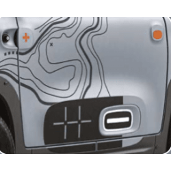 Adhésif de porte droit CITROEN AMI / Pack Vibe