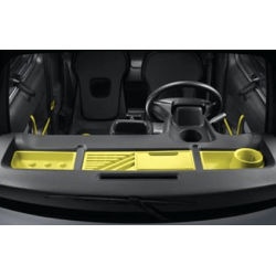 Rangement de tableau de bord jaune Citroen AMi / Opel Rocks-E