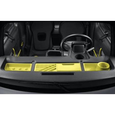 Rangement de tableau de bord jaune Citroen AMi / Opel Rocks-E