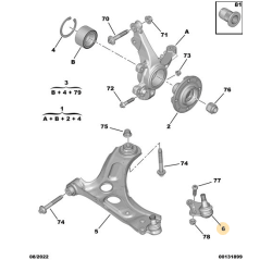 Rotule de suspension