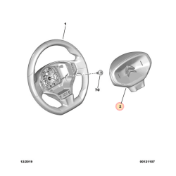 Centre de volant CITROËN AMI