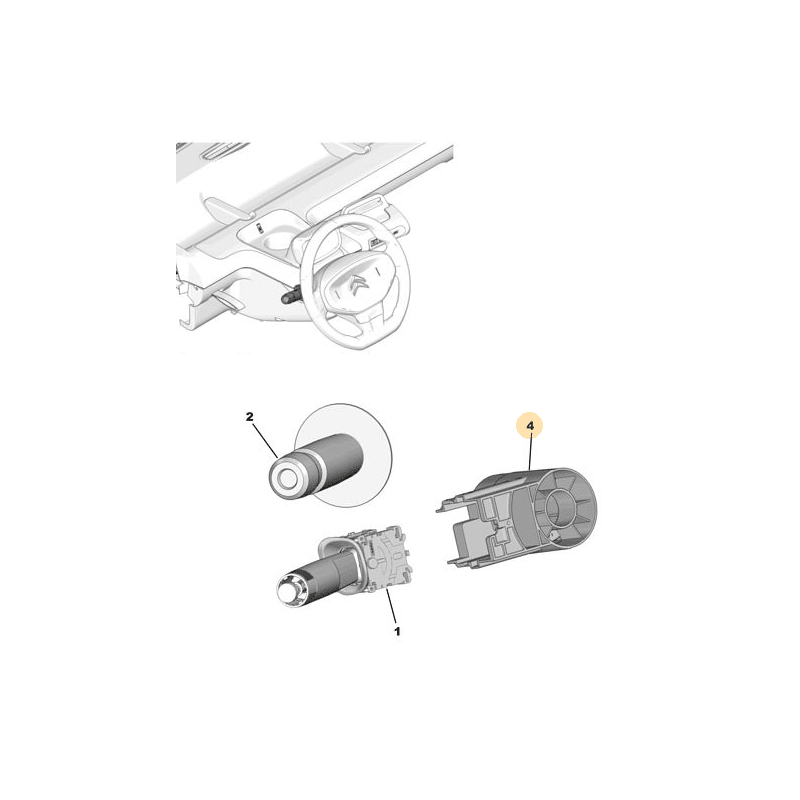 Support de commodo CITROËN AMI / Opel Rocks-E
