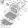 Plancher arrière pour Citroën Ami 3ème montage / Opel Rocks-E / Fiat Topolino