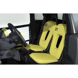 Siège droit jaune CITROËN AMI Buggy