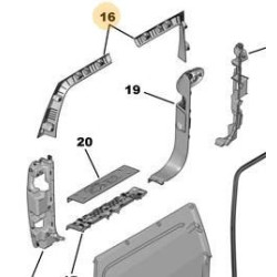 Habillage d'entrée de porte