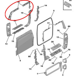 Habillage d'entrée de porte