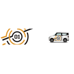 Sticker Racing Design 08