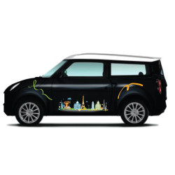 Sticker Voyage Design 03