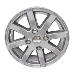 Jante 14 pouces Aixam origine - gris anthracite